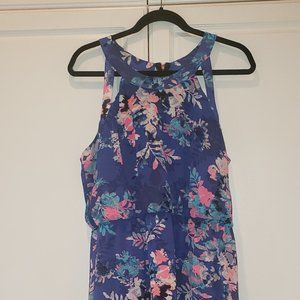 Target Xhilaration Blue Floral Dress
